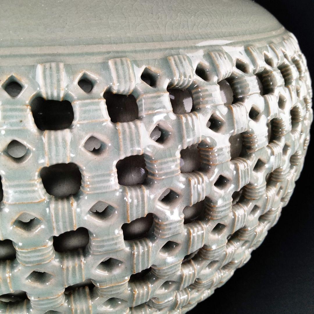 Y913 個展図録品 韓国人間文化財 青坡窯 李段九 高麗青磁