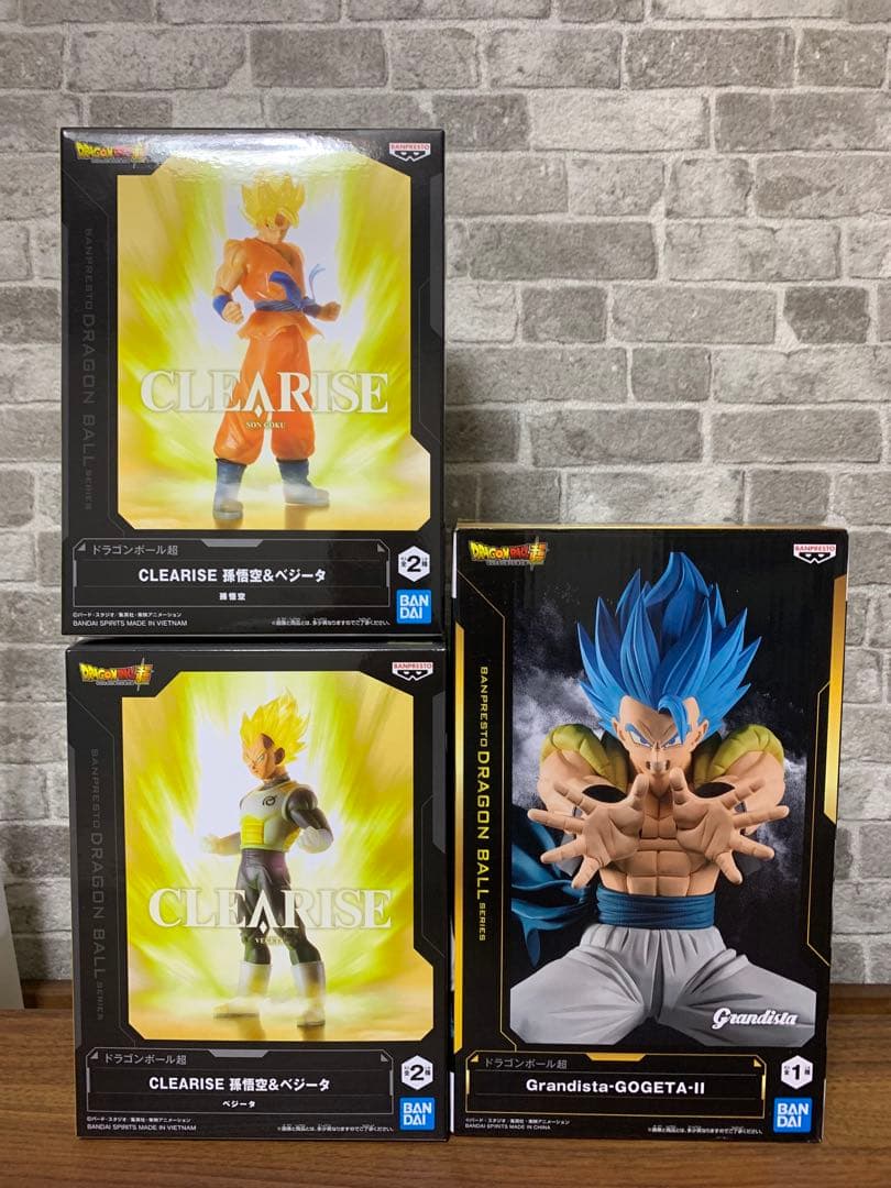 ドラゴンボール超GrandistaゴジータⅡ・CLEARISE 悟空&ベジータ - メルカリ