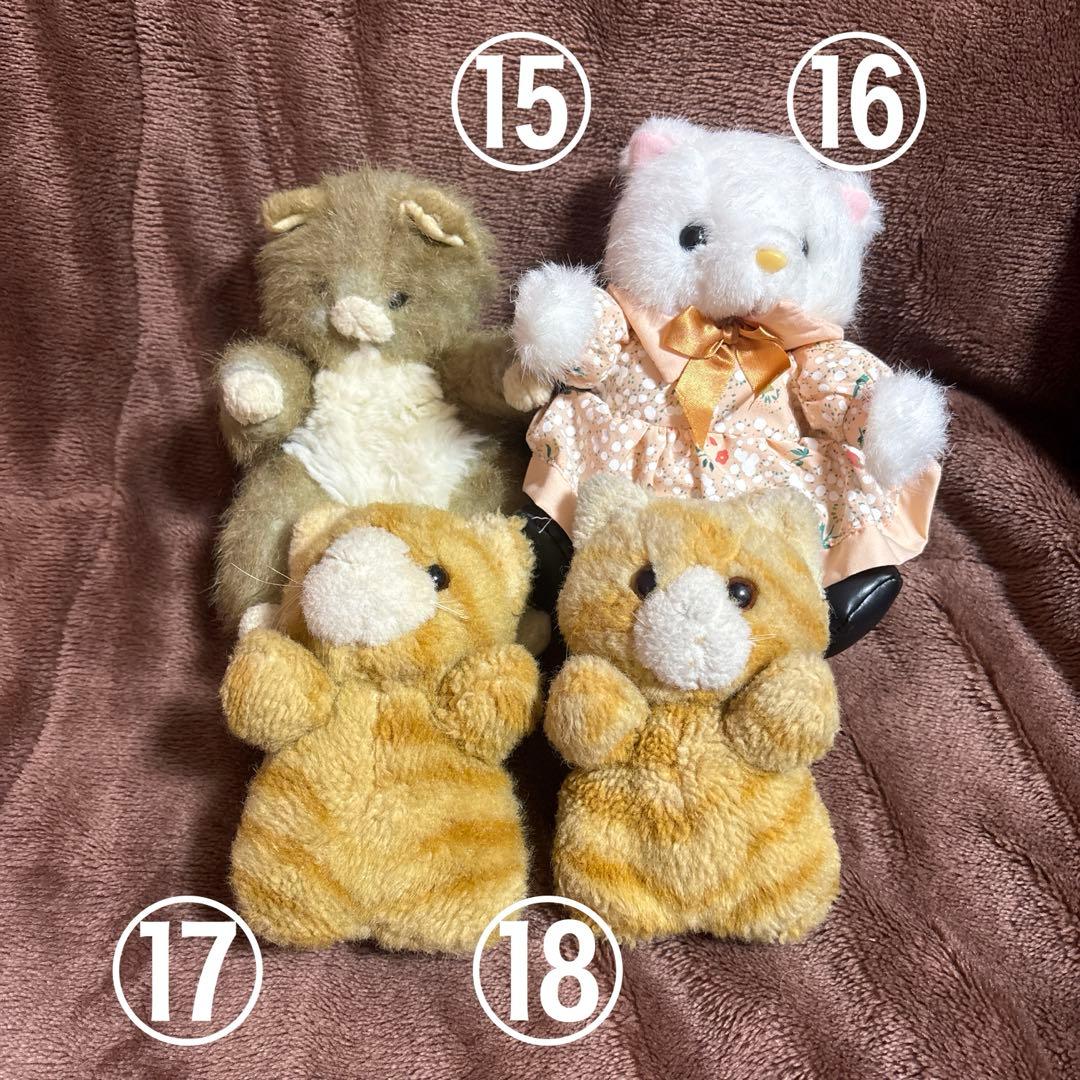 【大量】にゃんこだけ！ぬいぐるみセット【まとめ売り】