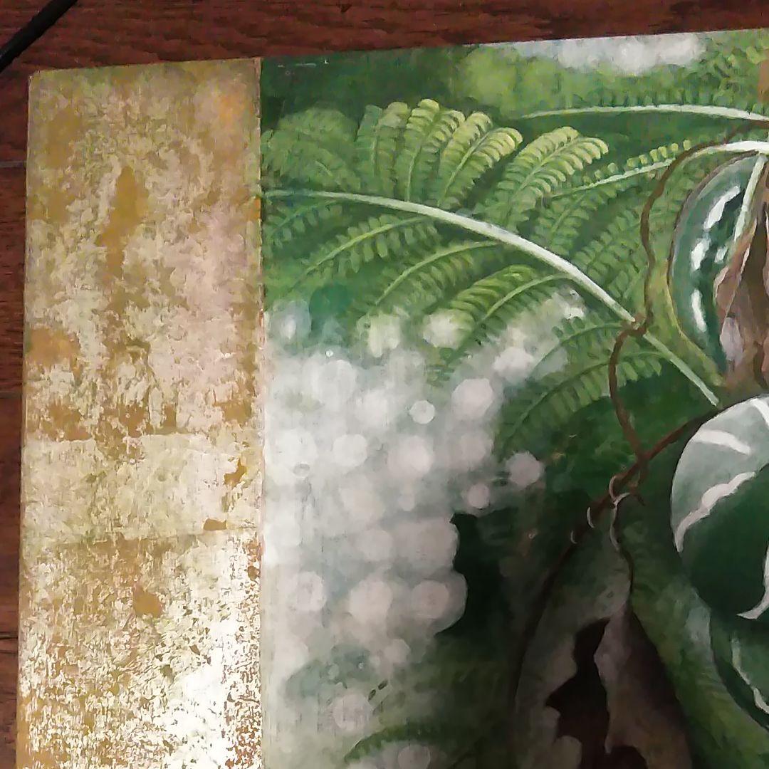 日本画(11)　木漏れ日