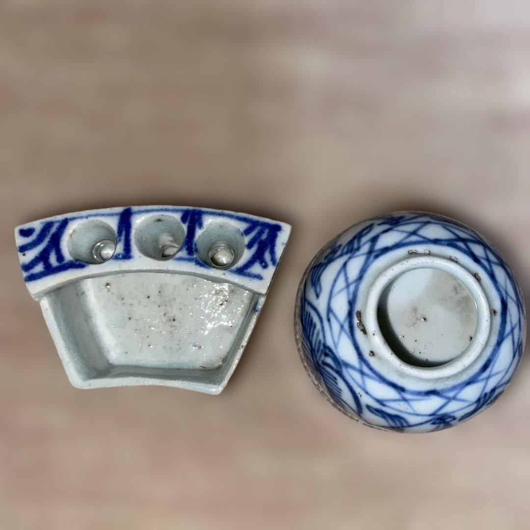 書道具 清時代 水入れ 筆洗い スプーン 書道 水入れ