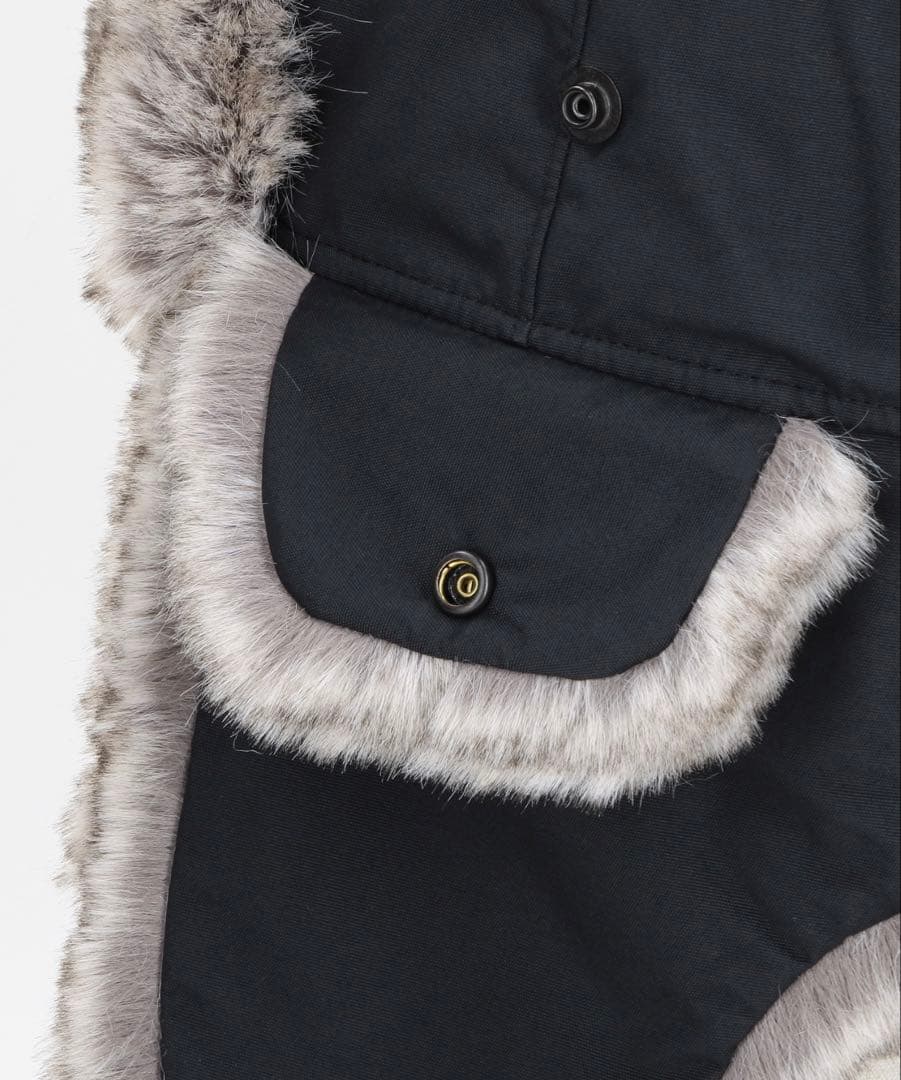 THE NORTH FACE フライトキャップ 黒/グレー