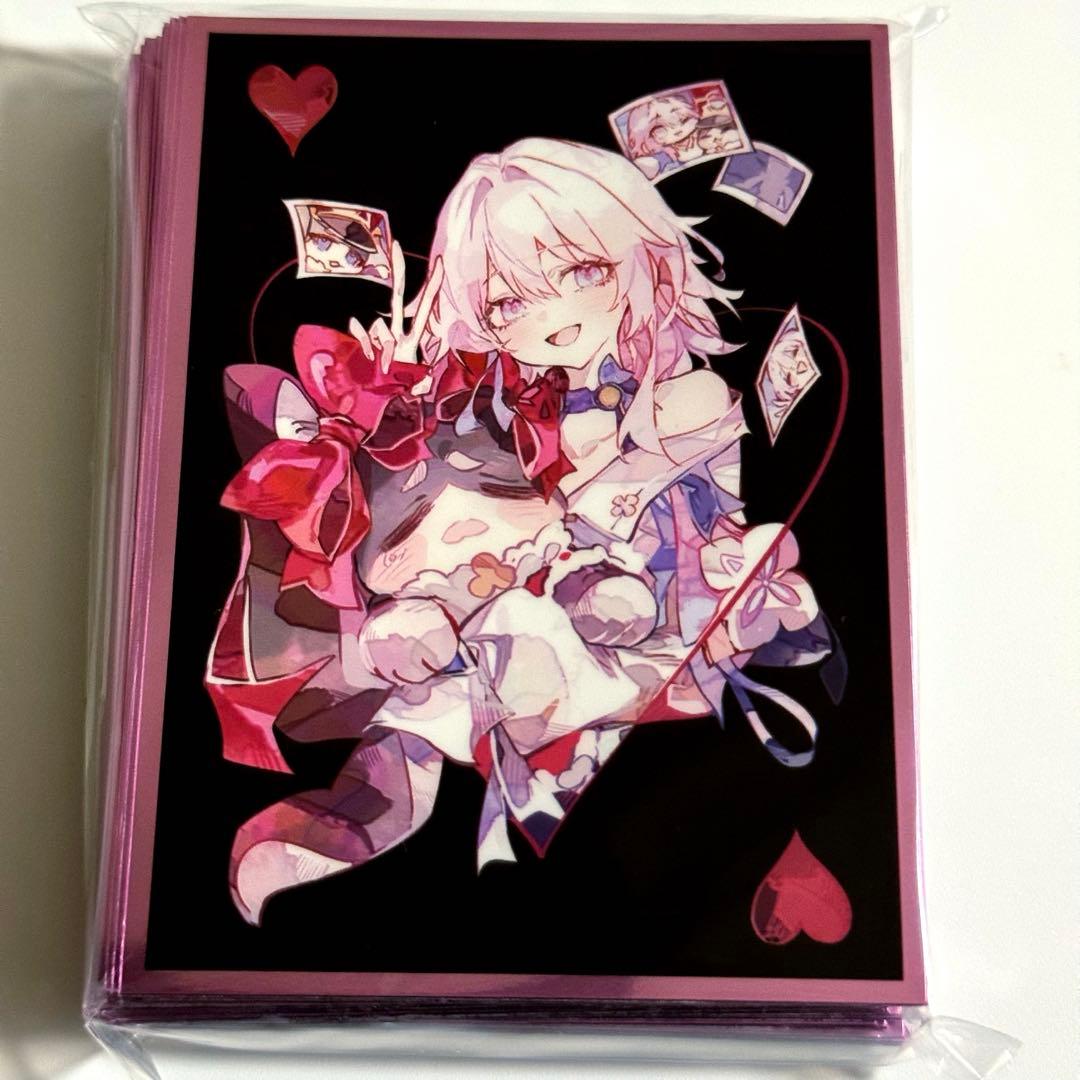 新品40枚 崩壊スターレイル 三月なのか トランプ柄 カードスリーブ