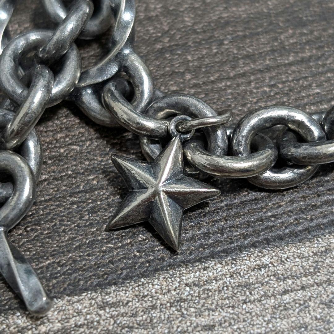 Paul Smith ツイスト＆スター チェーンブレスレット