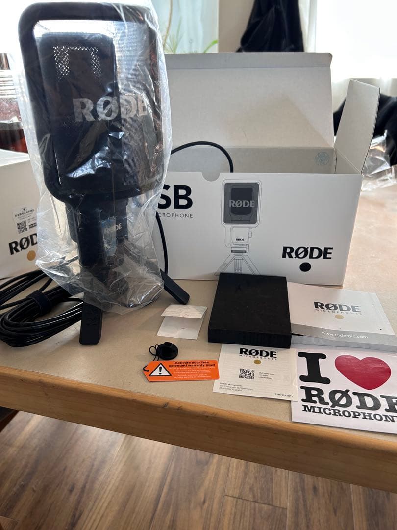 再値下げ！激安！USBマイク RODE NT-USB Pro-Mic 再値下げ！激安！USBマイク RODE NT-USB Pro-Mic 再値下げ！激安！USB