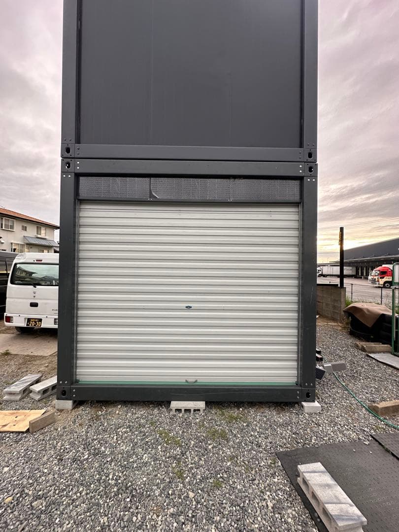 九州、中国配送対応ユニットハウスコンテナ コンテナハウス スーパー