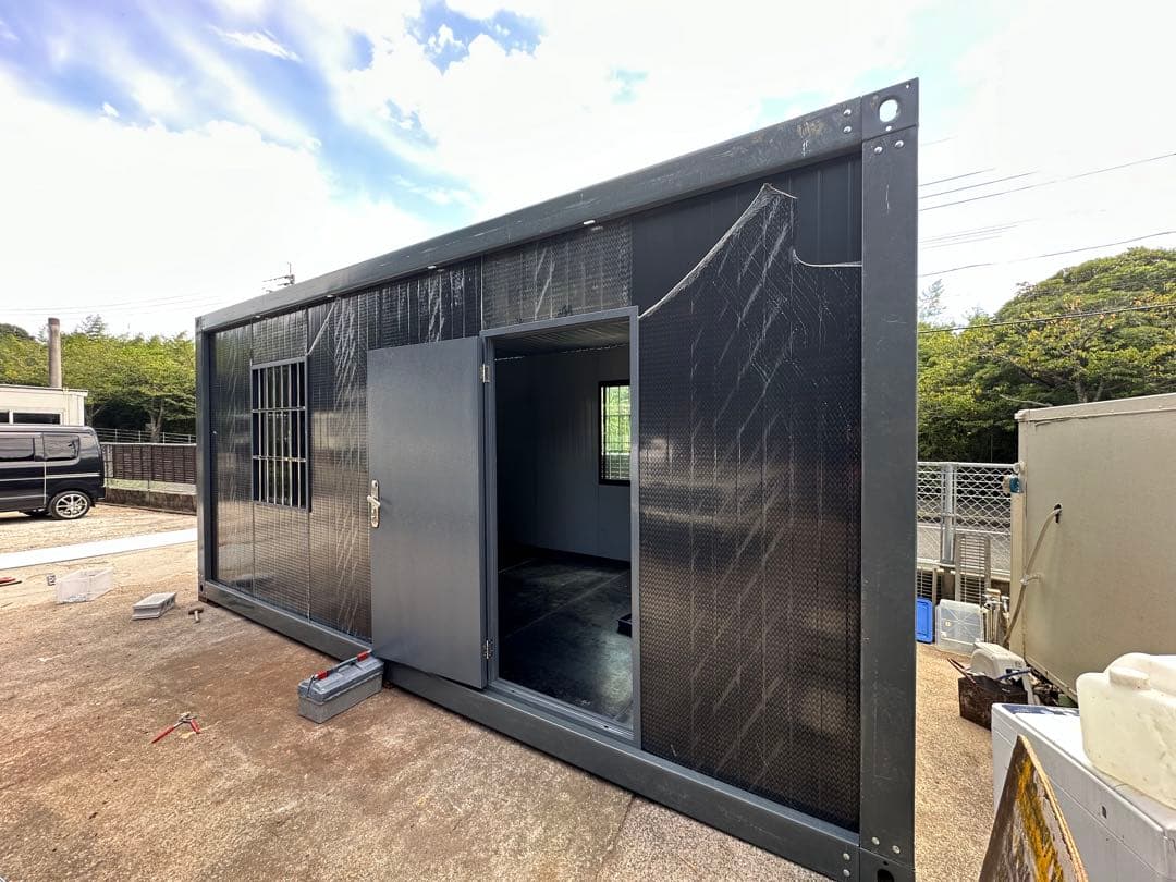 九州、中国配送対応ユニットハウスコンテナ コンテナハウス スーパー