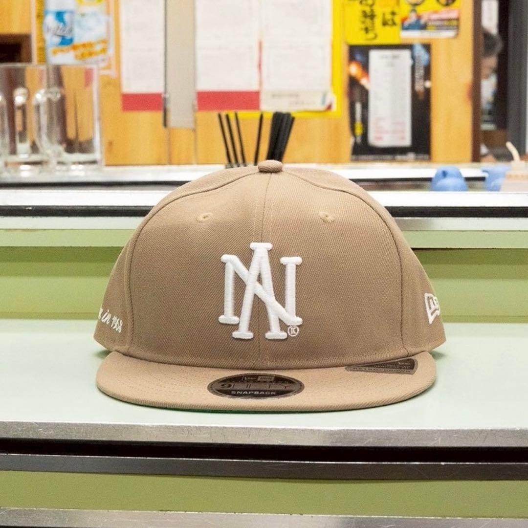 NEW ERA ANK 別注 アニューエラ キャップ ベージュ アニキ 片野英児