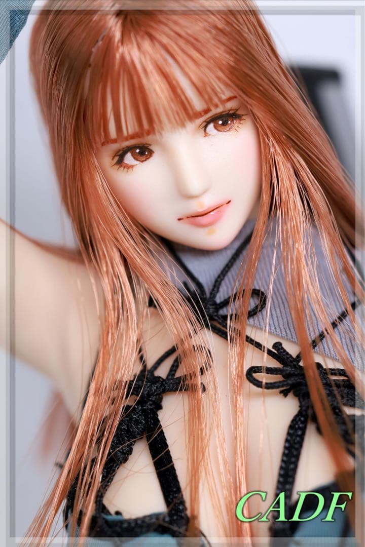 ♪♪ 1/6 ドール カスタムドールヘッド 秋椛 (あきか) ♪♪