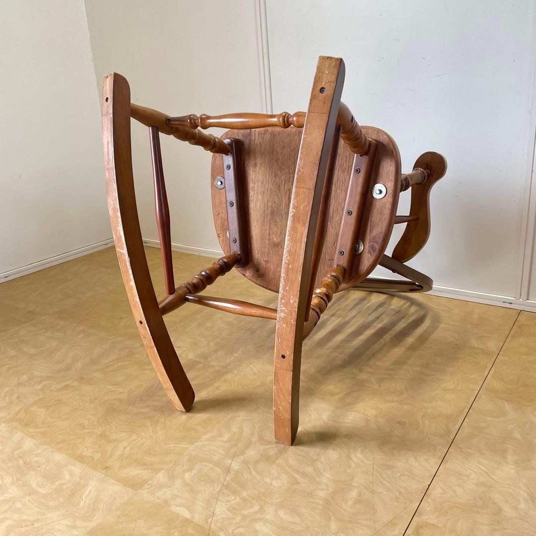 ロッキングチェア アームチェア 椅子 チェア 木製 ビンテージ カントリー