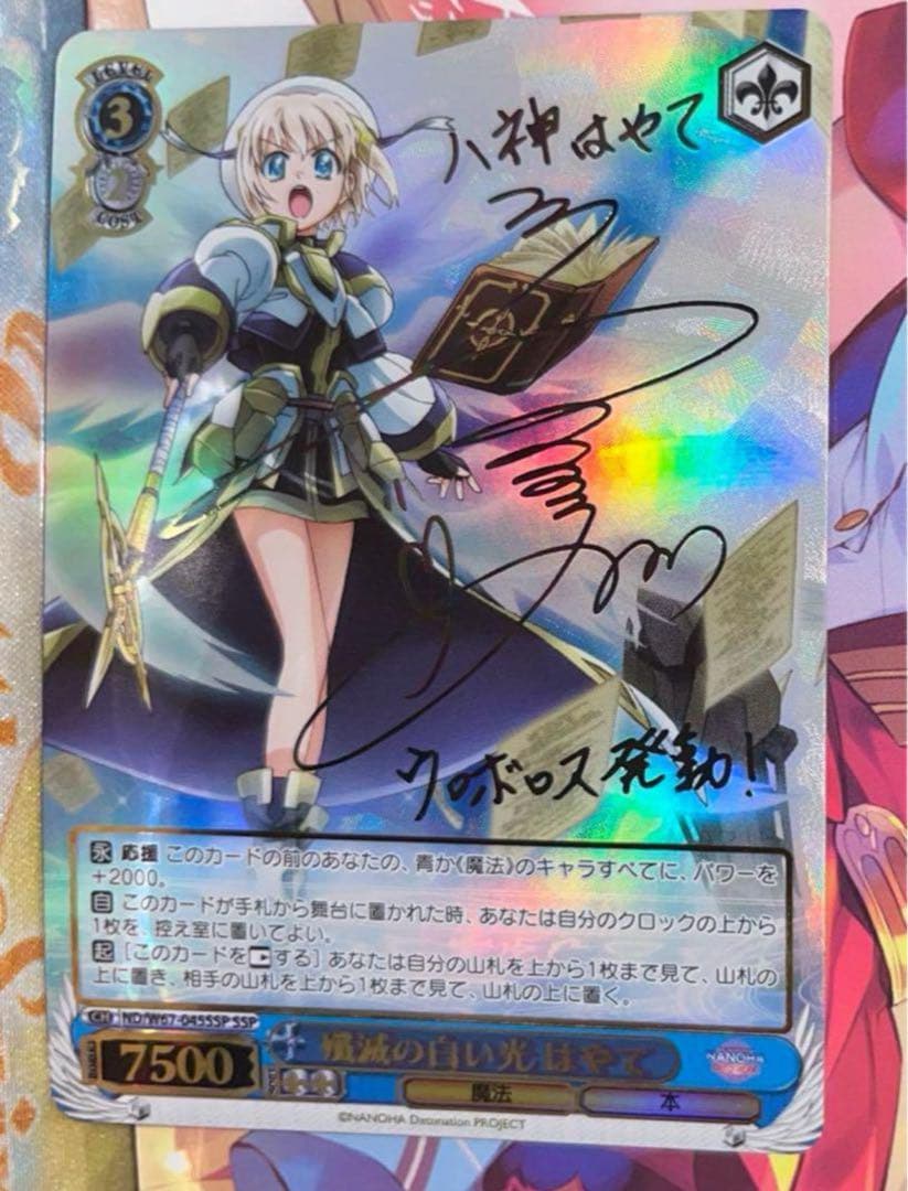 ヴァイスシュヴァルツ 殲滅の白い光 はやて SSP