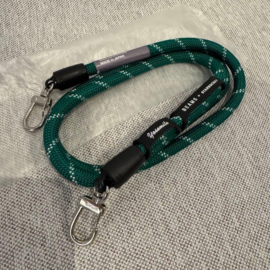 スターバックス BEAMS YOSEMITE STRAP ストラップ　グリーン スターバックス BEAMS YOSEMITE ストラップ グリーン
