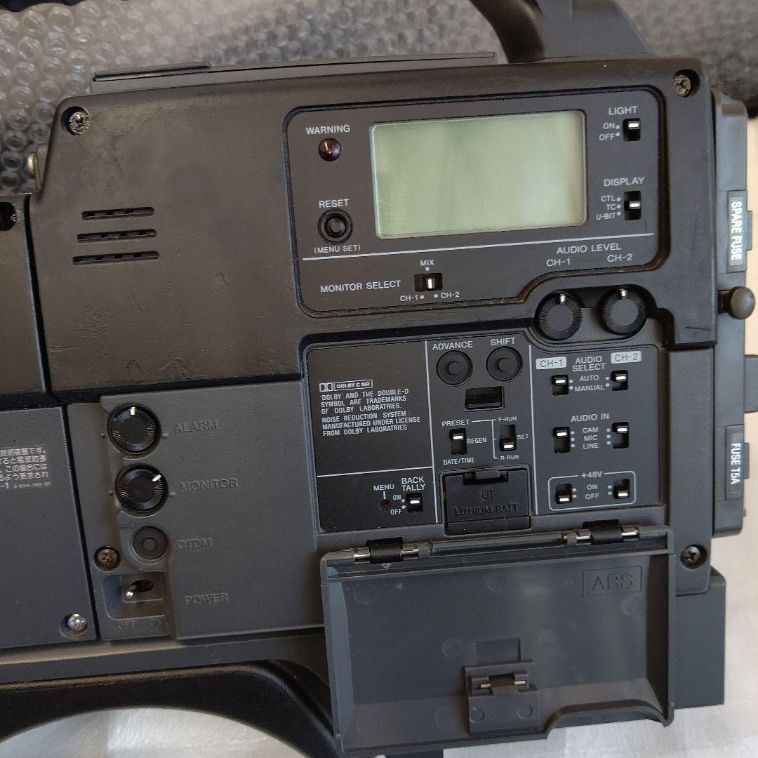 SONY DXC-D30 + PVV-3 BETACAMSP 業務用ビデオカメラ