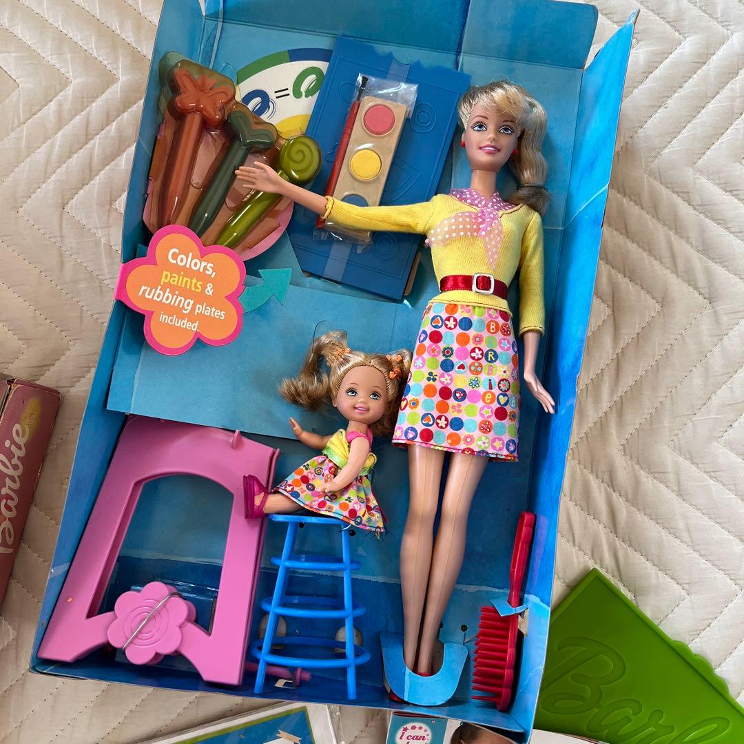 年代物 新品未開封バービー人形とバービー&ケリーセット