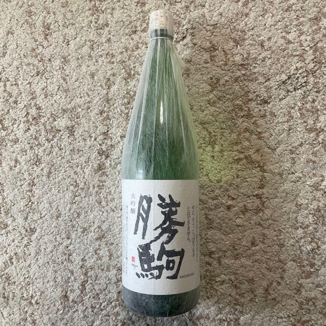 2025年4月製造】勝駒 大吟醸 1.8L - メルカリ 【2025年4月