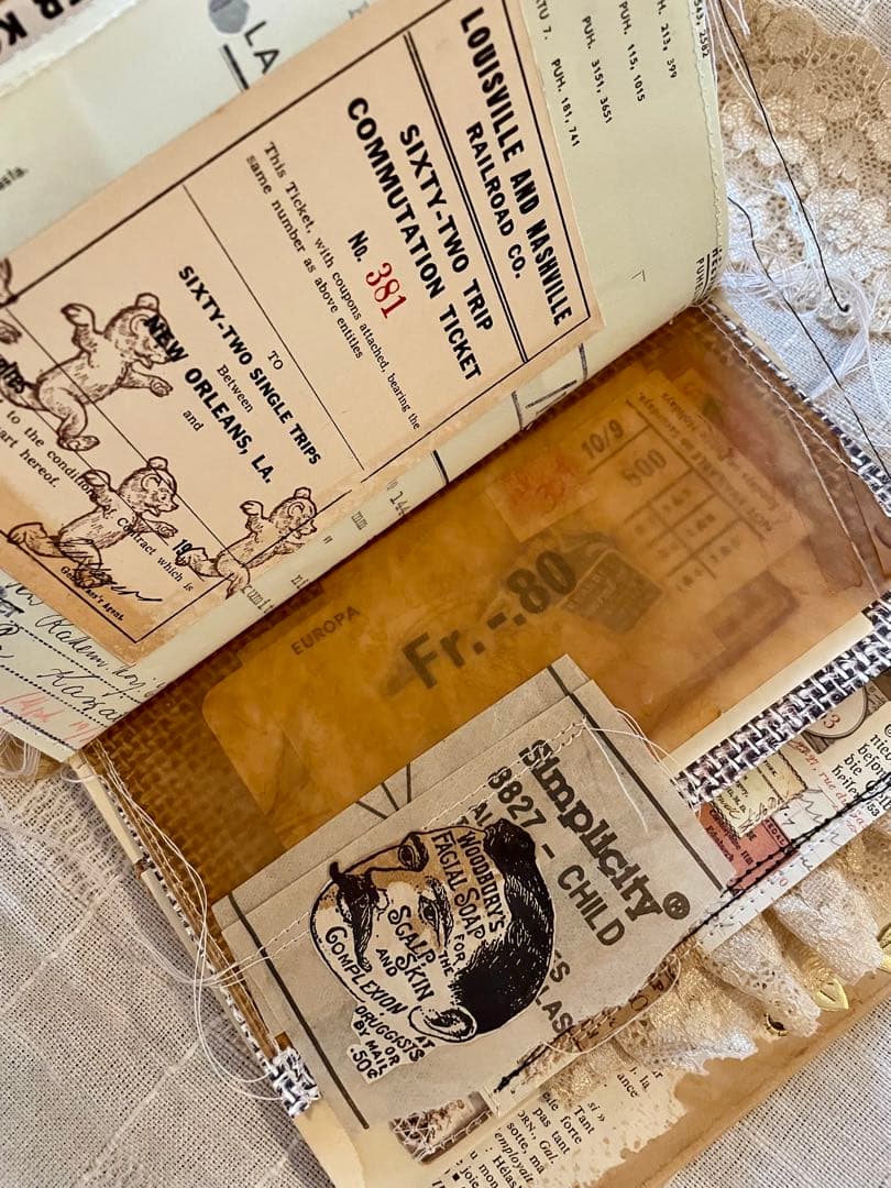 junk journal no.2 ジャンクジャーナル雑記帳