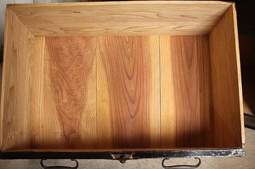 綺麗な丸金具庄内箪笥 4杯 タンス 収納 古家具 古民家 時代家具 【