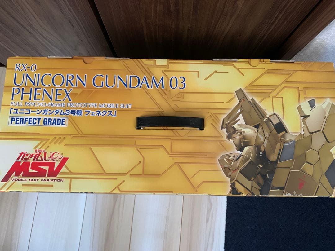 PG 1/60 フェネクス　ユニコーンガンダム3号機　素組み組立品