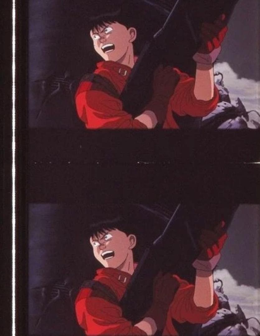 AKIRA アキラ 35mm映画フィルム 連続5コマ 大友克洋 岩田光央 金田