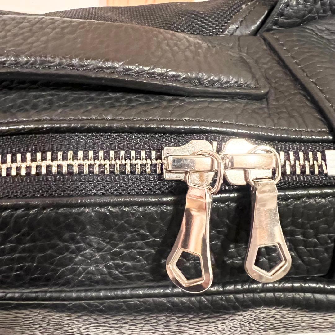 美品✨ユナイテッドアローズ ブラック ビジネスバッグ レザー 2way A4