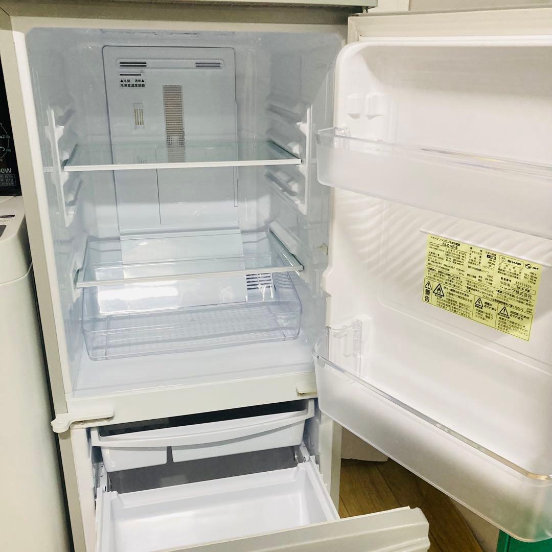 豪華美品シャープブランド一人暮らし家電セット❗️大阪、大阪近郊配送と設置無料❗️7