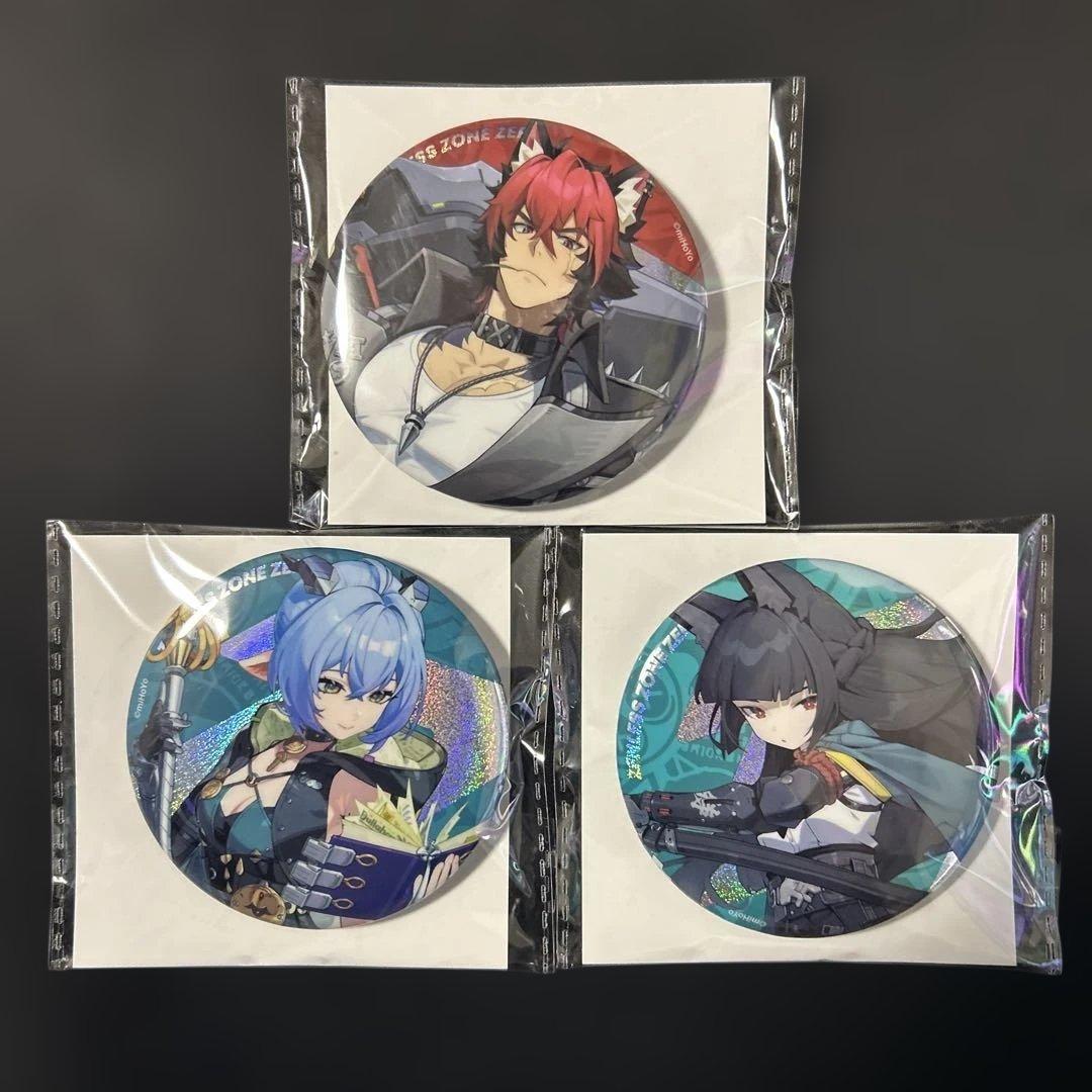 GIGO限定 ゼンゼロ 缶バッジ 3点セット - メルカリ