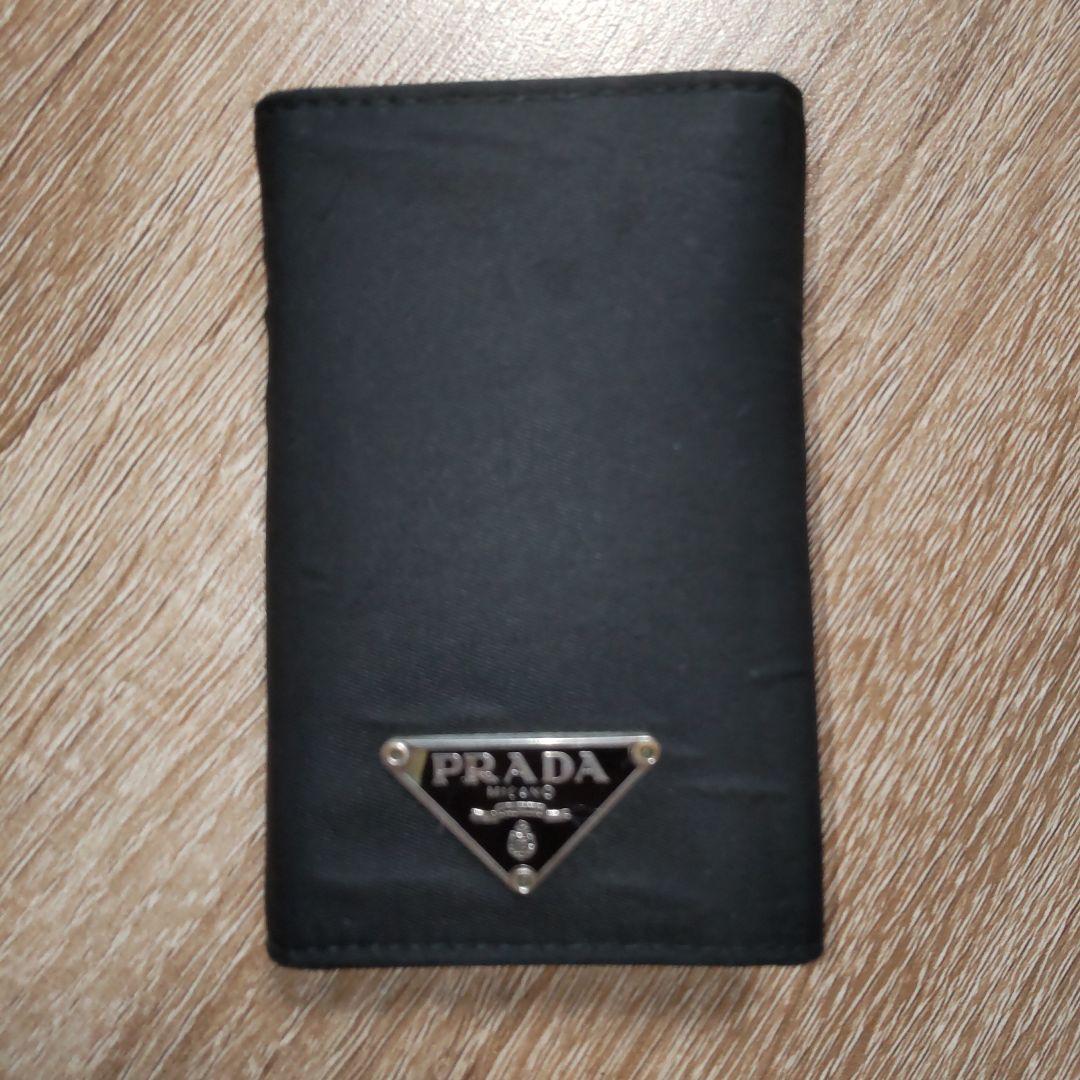 PRADA ブラック ナイロン 6連 キーケース 箱付き 三角ロゴプレート