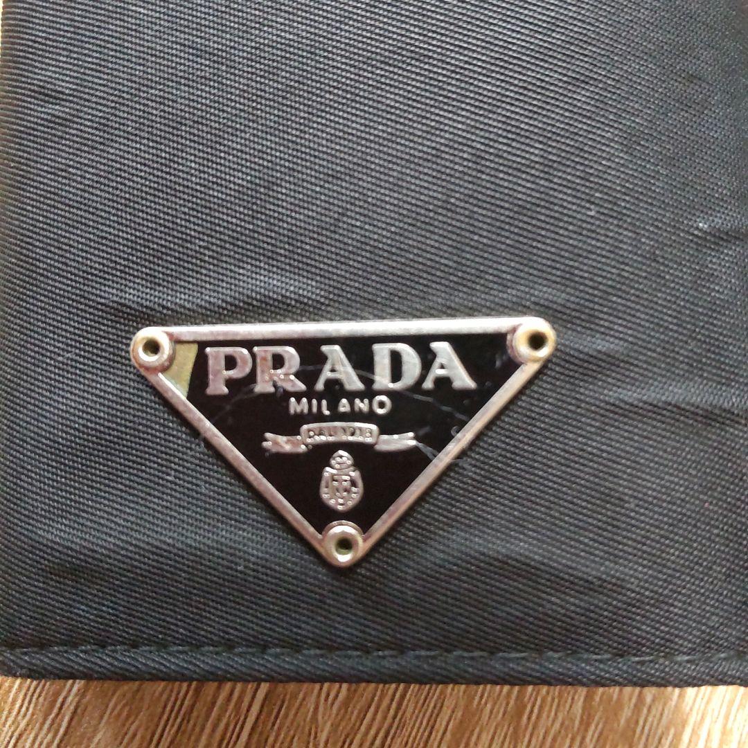 PRADA ブラック ナイロン 6連 キーケース 箱付き 三角ロゴプレート