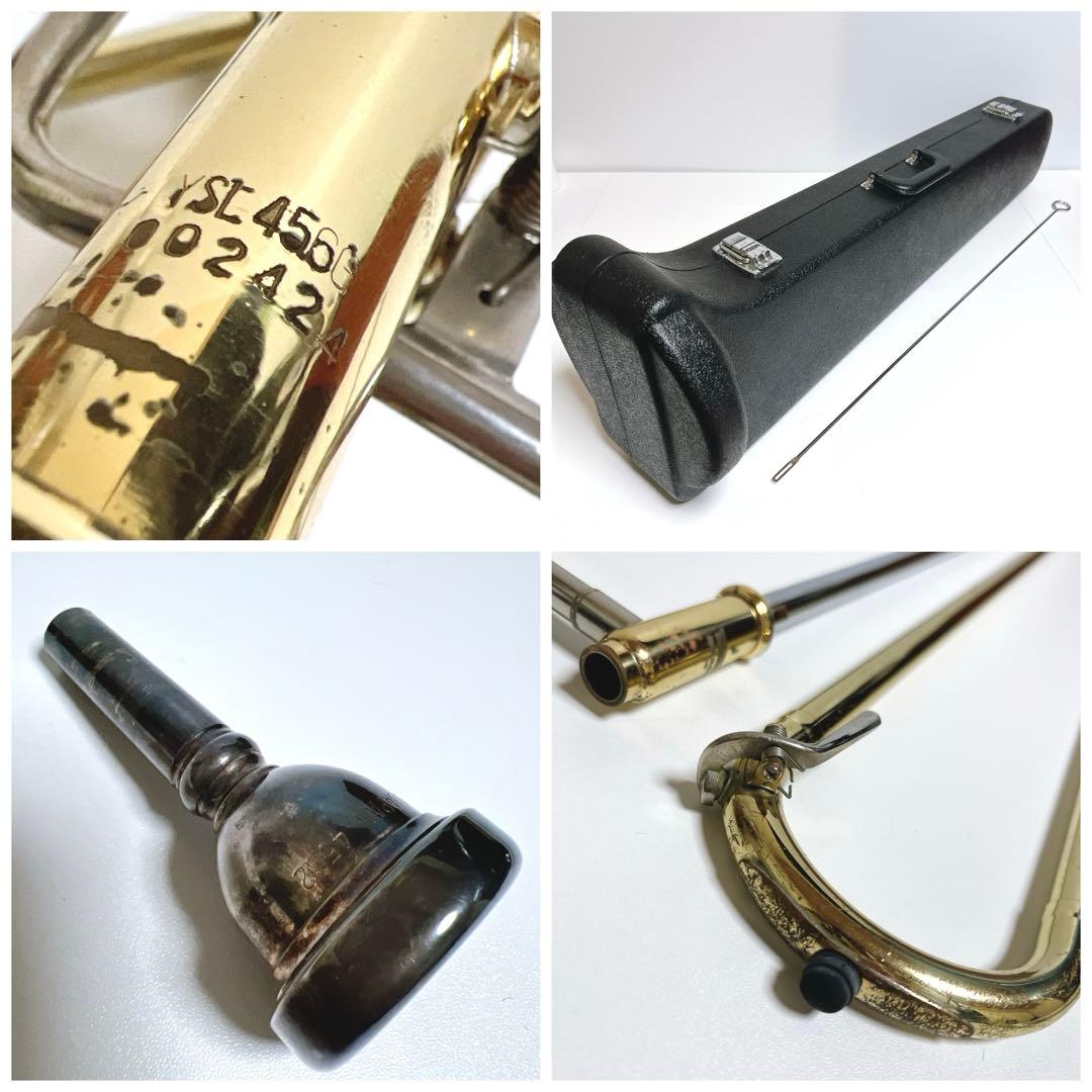 【良品】YAMAHA テナーバストロンボーン YSL456G 管楽器　吹奏楽