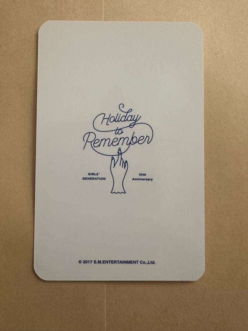 SMTOWN 少女時代 グループフォト ユナ YOONA トレカ フルセット SMTOWN