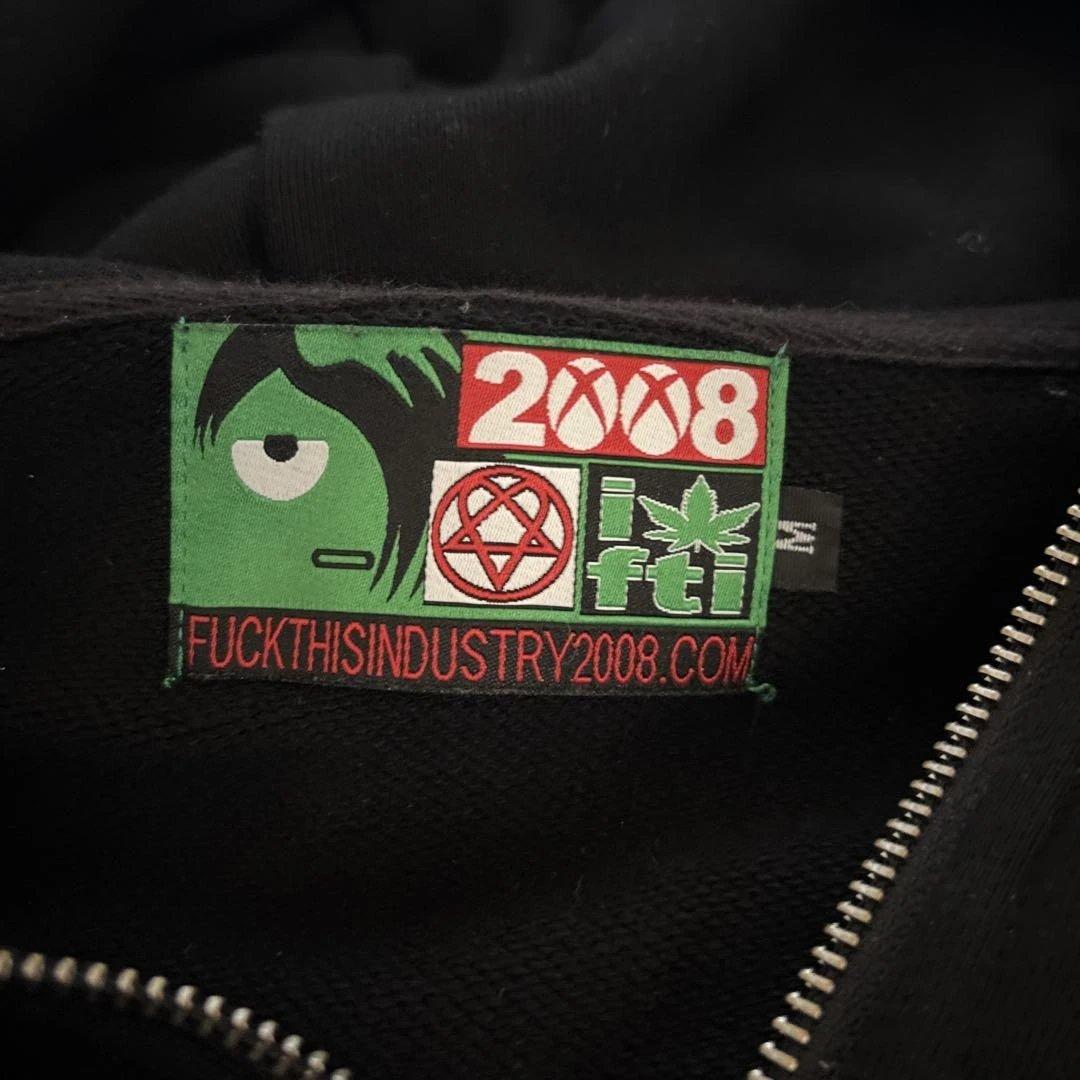 fti fuckthisindustry初期黒ファーパーカーM最安値