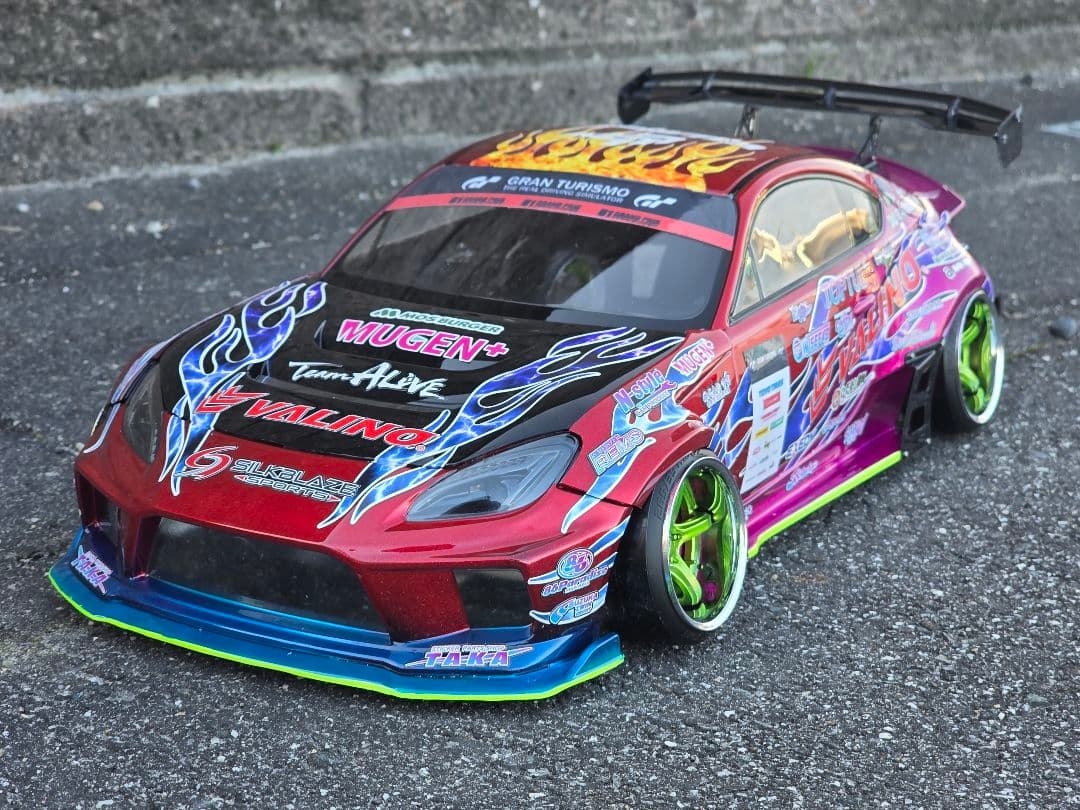 アディクション　GR86 　中村直樹選手アライブフーン仕様ラジコンホディ