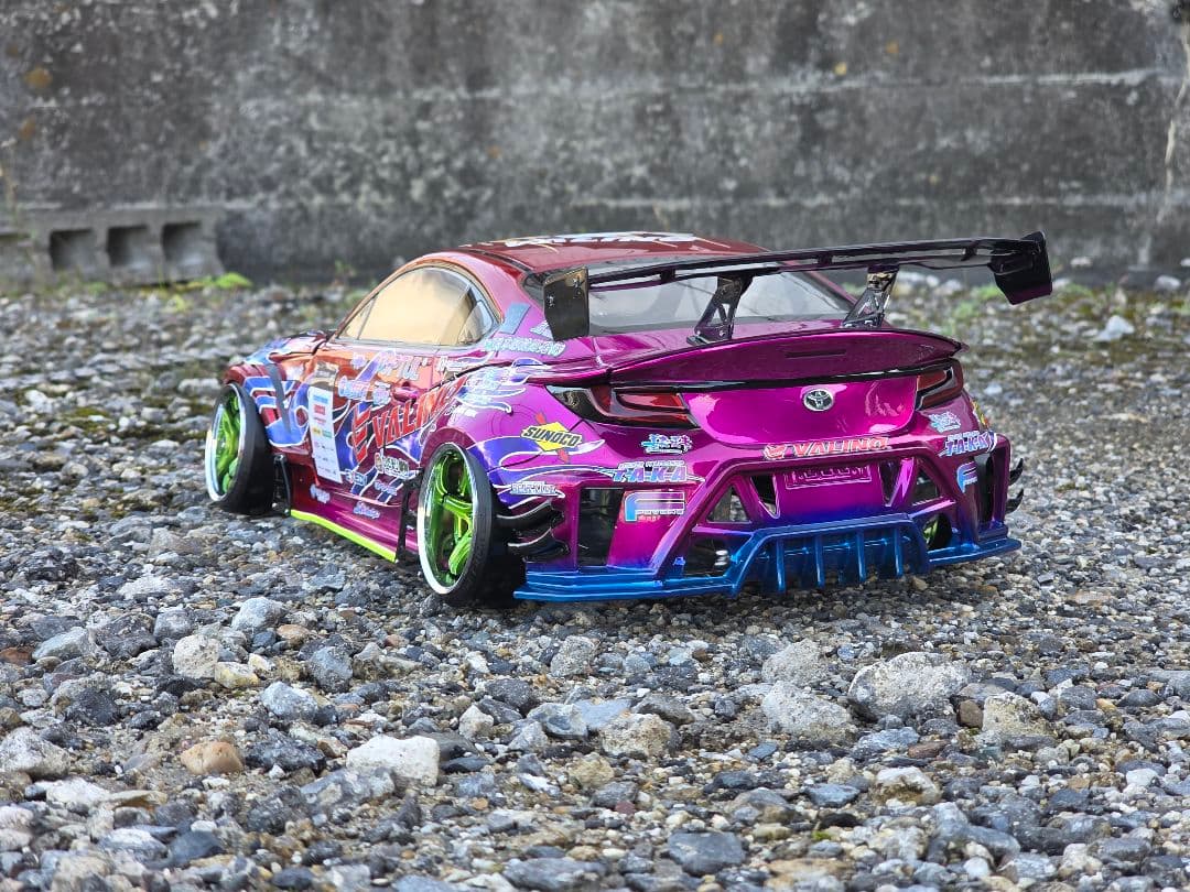 アディクション　GR86 　中村直樹選手アライブフーン仕様ラジコンホディ