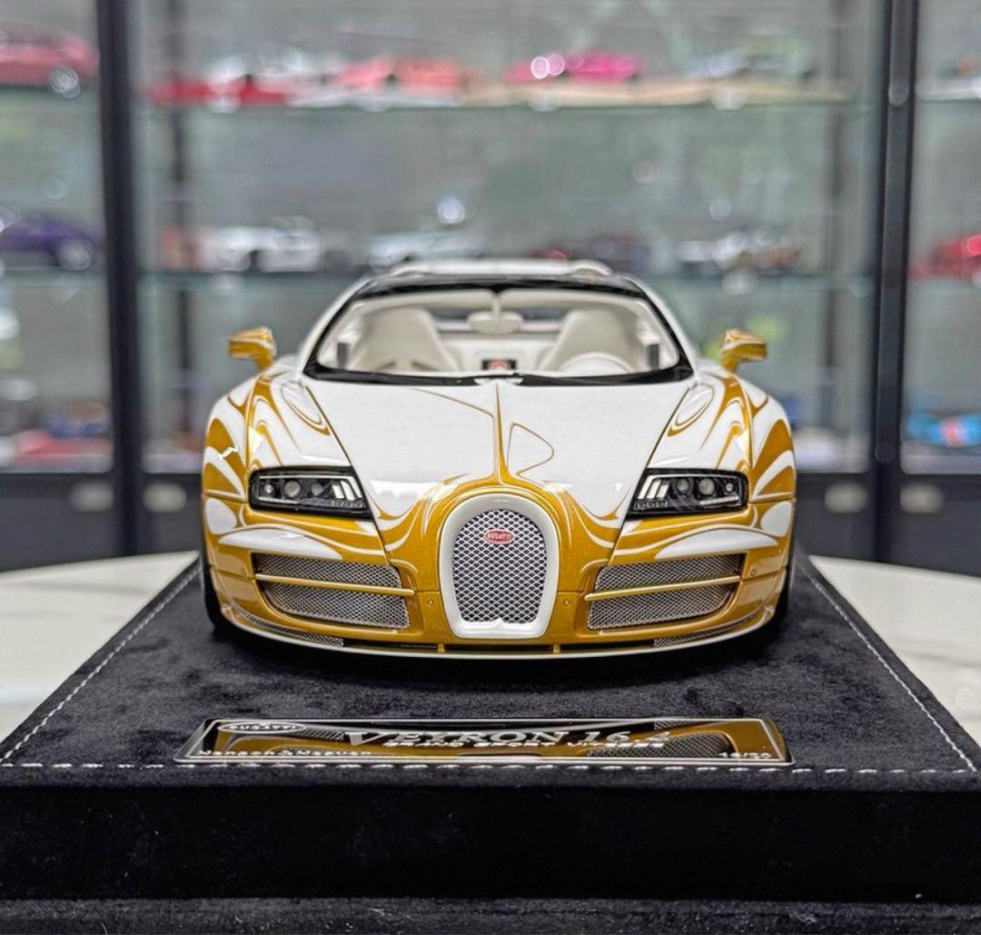 未使用 1/18 ブガッティ ヴェイロン HH モデル ミニカー 限定20台