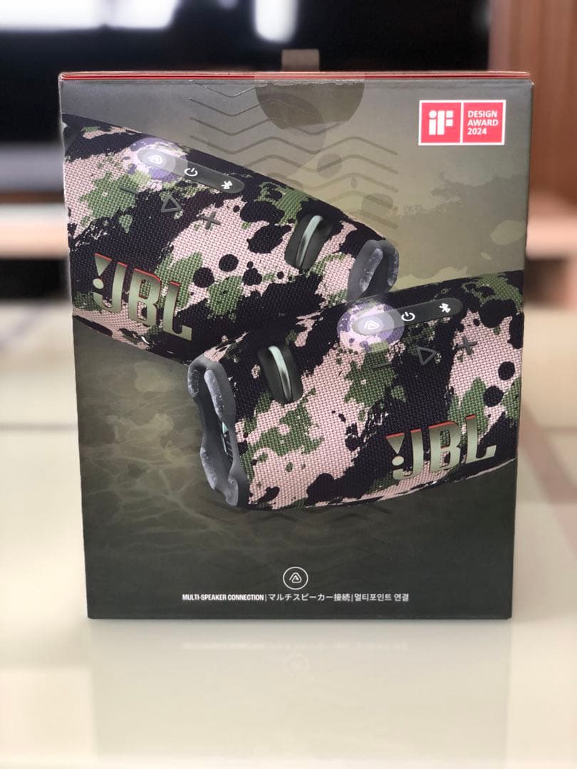 JBL CHARGE4 ホワイト ジャンク 美品】JBL Charge 4 迷彩柄 スピーカー