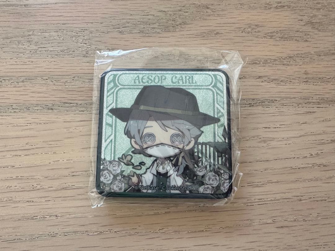 第五人格 お茶会 缶バッジ イソップカール アカデミーカフェ お茶会