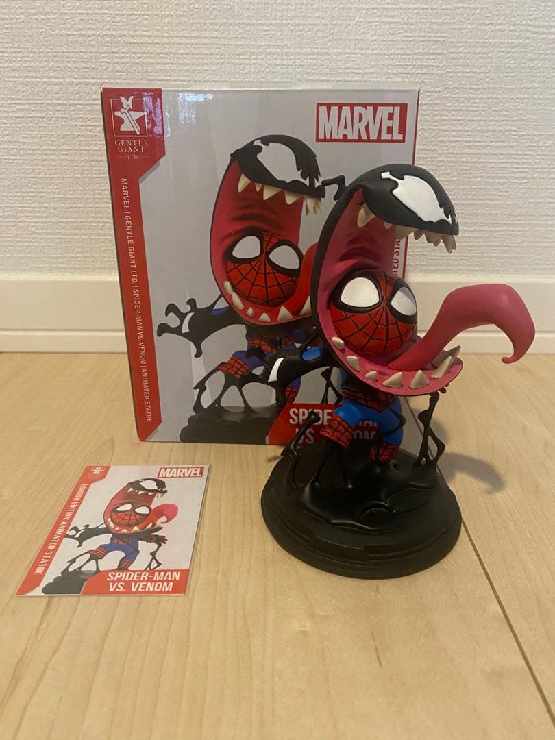 MARVEL スパイダーマン vs ヴェノム フィギュア ミニスタチューMARVEL
