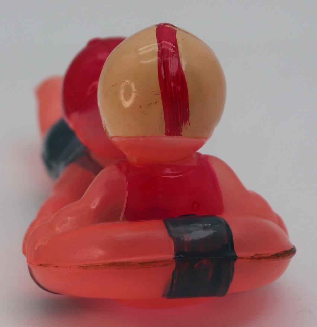 セルロイド製 水着の男の子と女の子のフィギュア 日本製レアアイテム