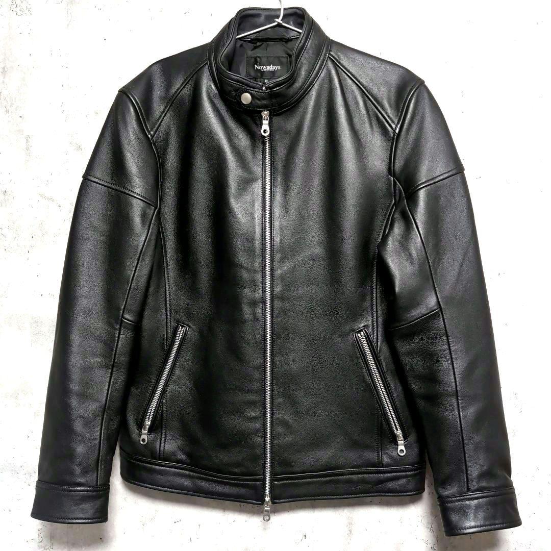 美品】Nowadays MEN'S BIGI ジャケット L ラムレザー 本革 - メルカリ