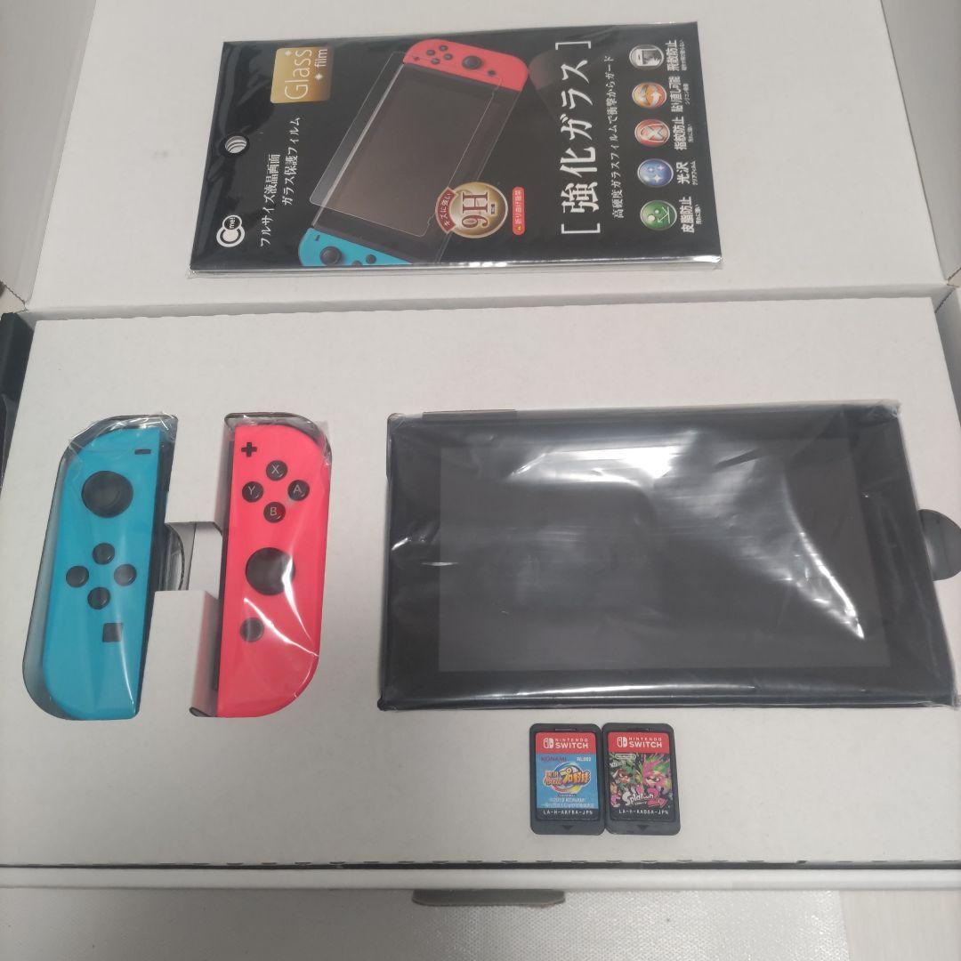 【良品】Nintendo Switch 本体 ソフト付き
