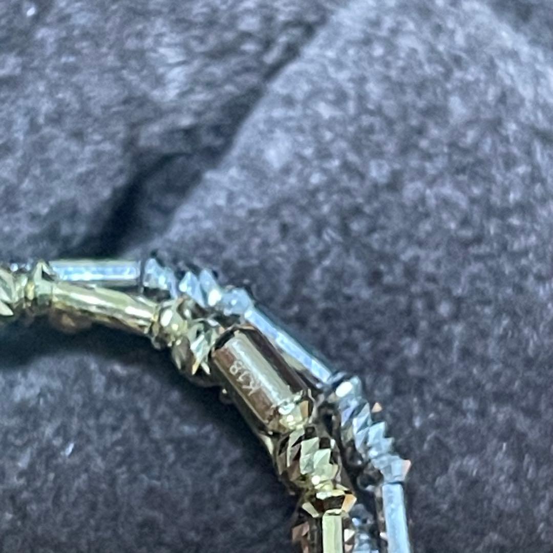 K18 刻印 形状記憶リング 総重量約1.5g 貴金属