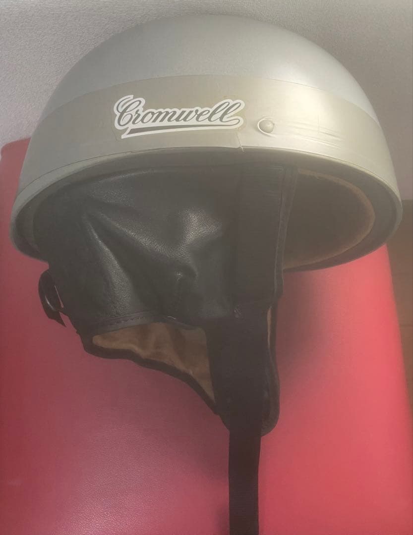 【観賞用】Cromwell クロムウェル ビンテージヘルメット Lサイズ 60 Cromwell クロムウェル ヘルメット バイク用 グリーン Lサイズ