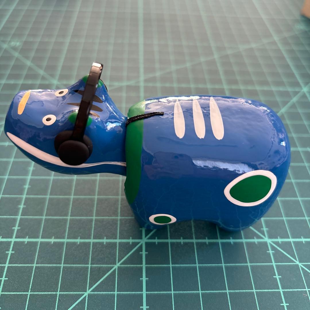 野沢民芸 青べこ ヘッドホン 限定 赤べこ 店舗購入限定 赤ベコ