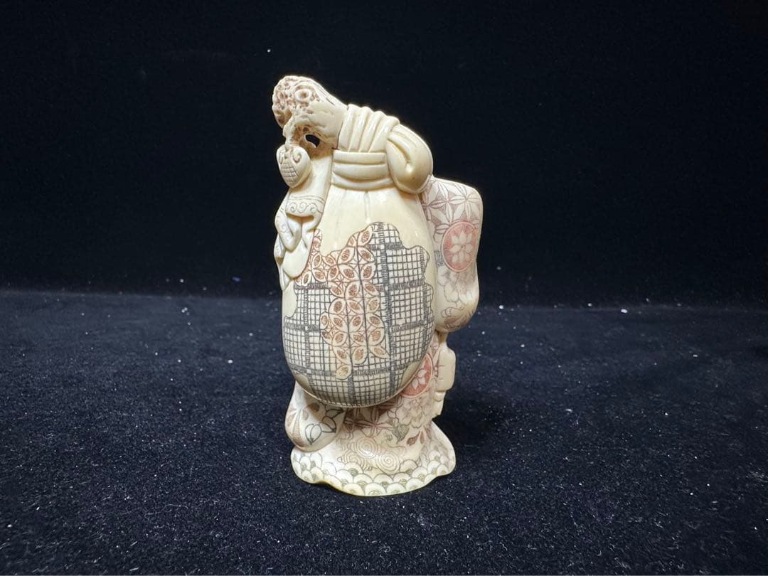 置物 アンティーク 天然素材 仏像 彫刻 古美術品 細密細工 骨董