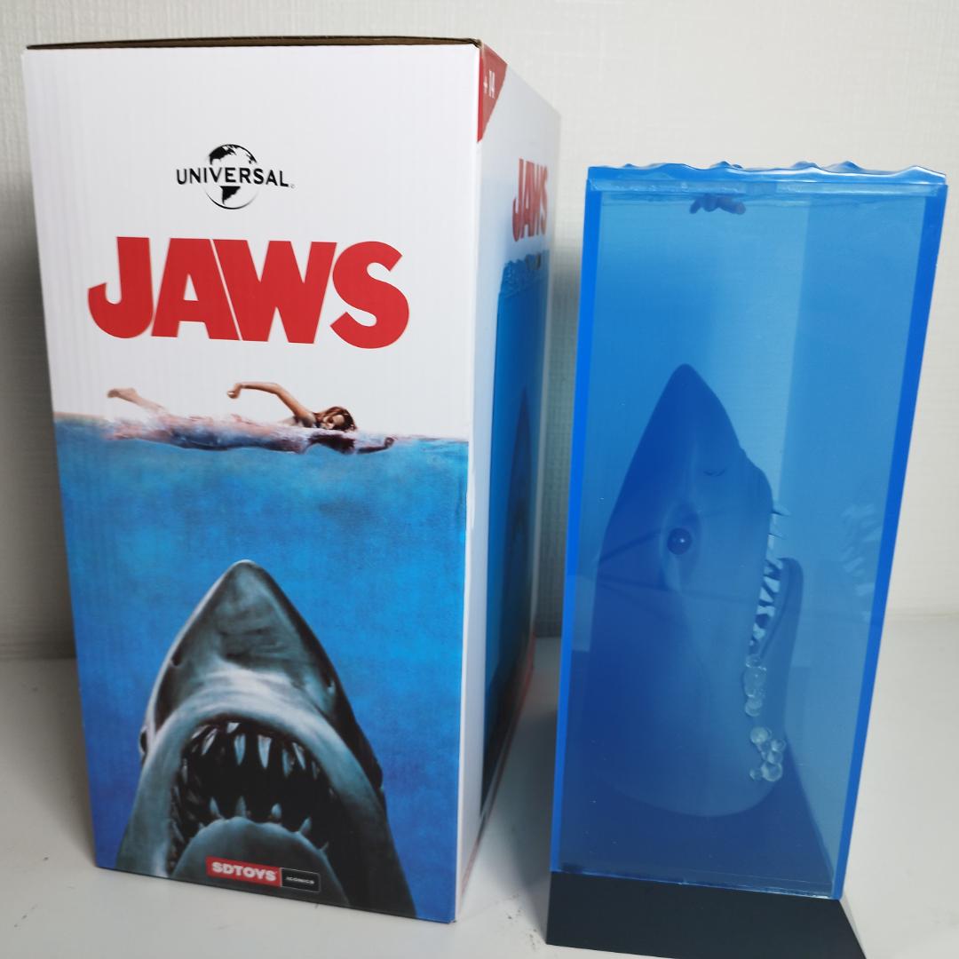 ジョーズ 3D ポスター スタチュー 新品 ムービーポスタージオラマ IZO4