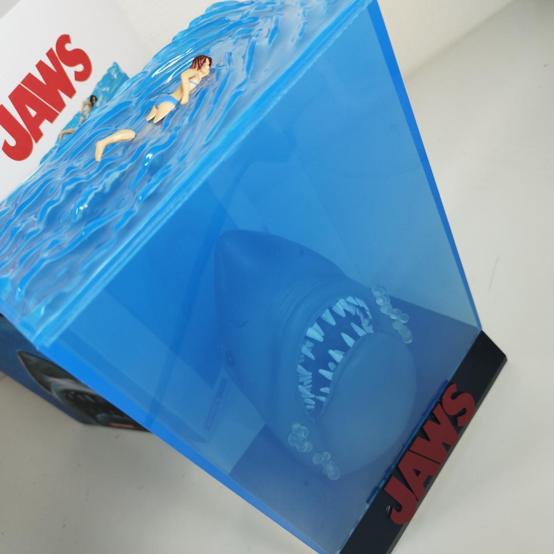 ジョーズ 3D ポスター スタチュー 新品 ムービーポスタージオラマ IZO4