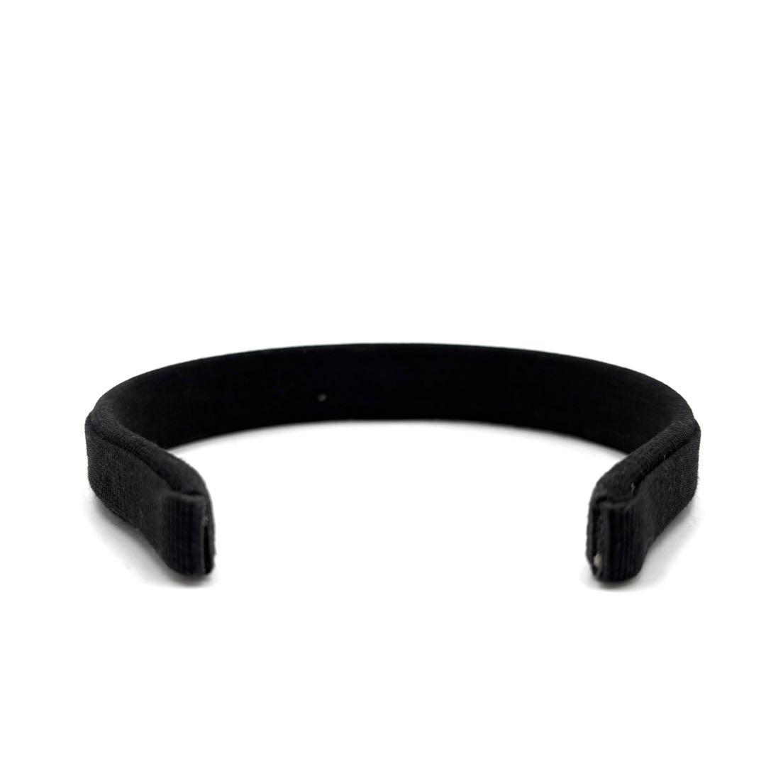 【美品】セリーヌ カチューシャ トリオンフ ゴールド金具 レディース ブラック