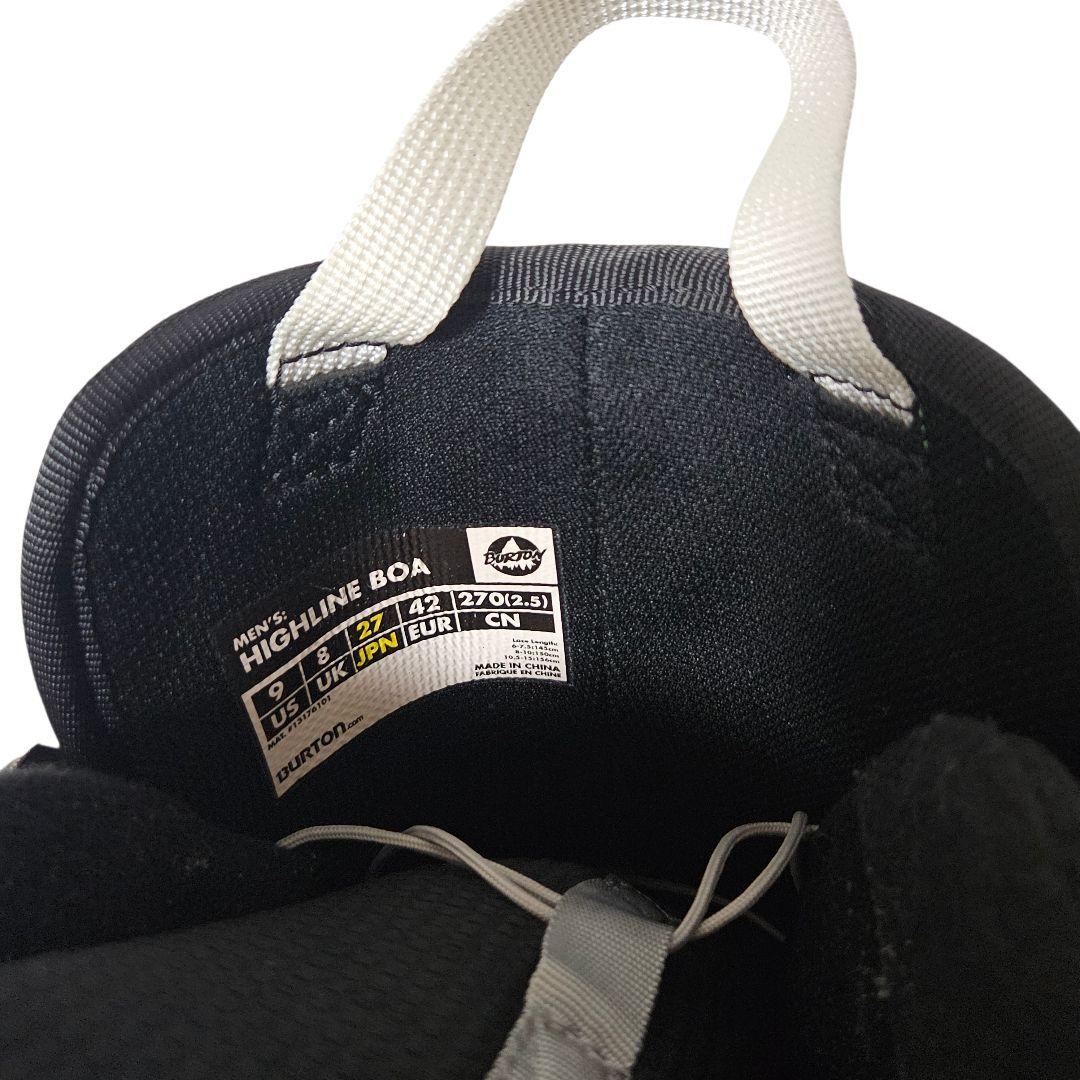 27cm Burton バートン HIGHLINE BOA スノボ ブーツ
