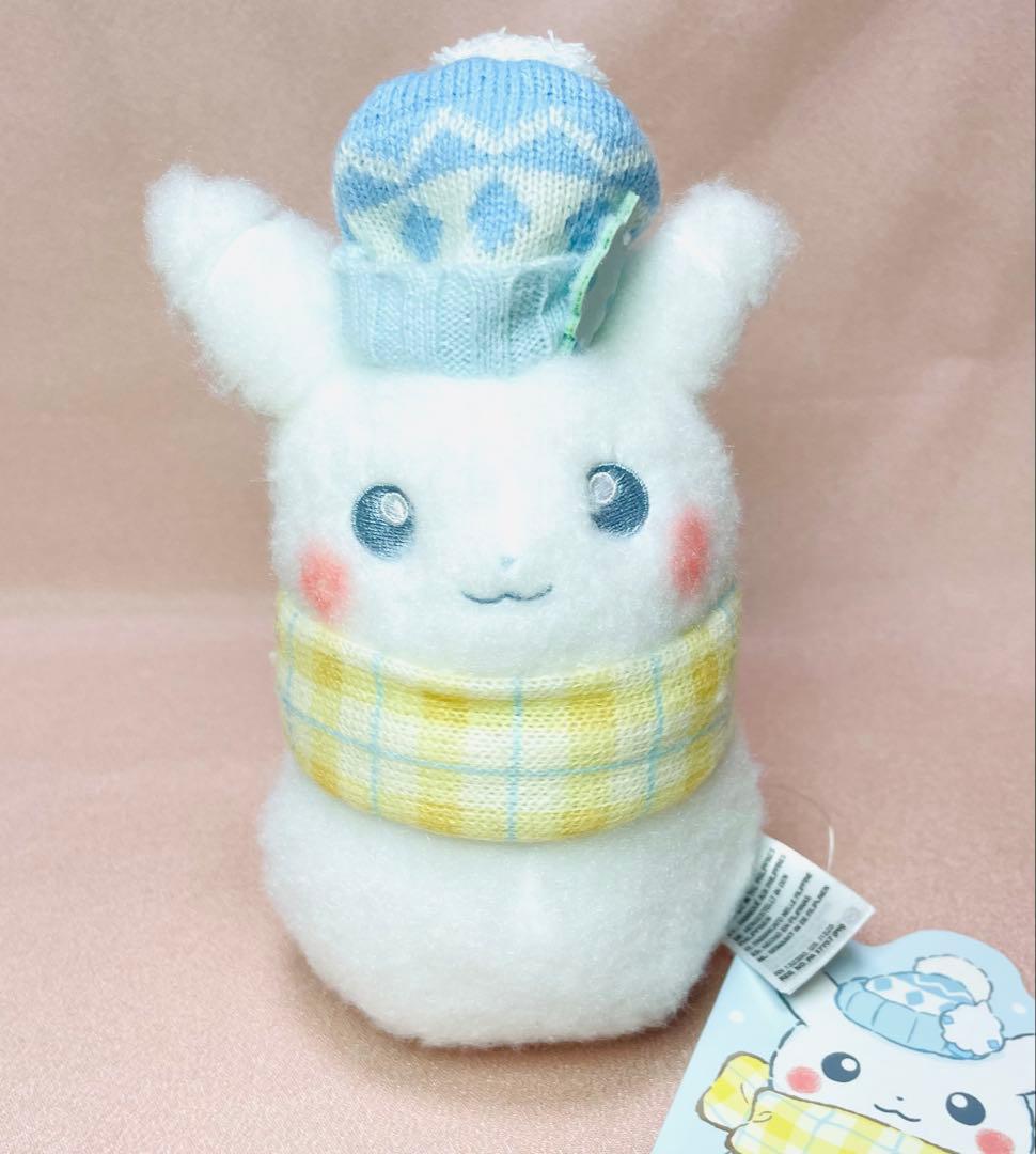 新品タグ付き ポケモン ゆきだるま ピカチュウ ヤドン カビゴン 4体セット