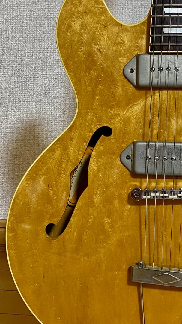 Epiphone Casino エピフォン カジノ 極上バーズアイ オレンジ